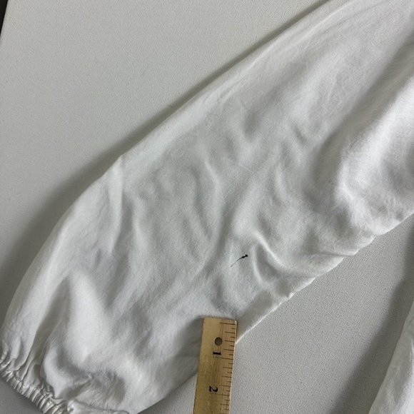 Lilly Pulitzer White‎ 100% Silk V-Neck Long Sleeve Blouse Top Size Small Womens - Picture 8 of 8